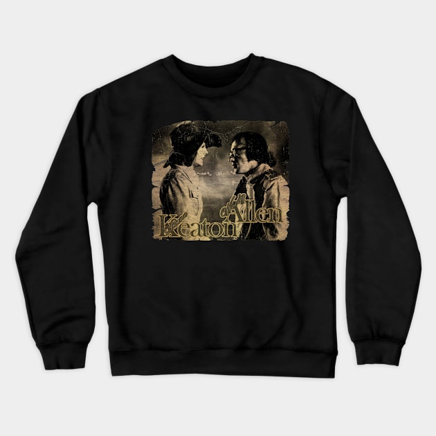 keaton allen vintage art Crewneck Sweatshirt by framehead